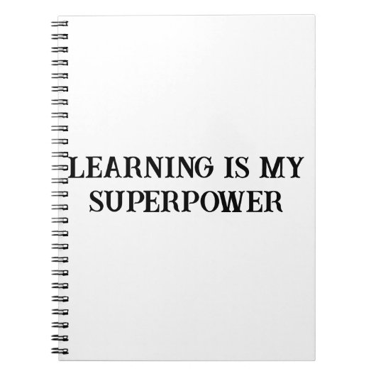 Super Learner Kids Notitieboek (Voorkant)