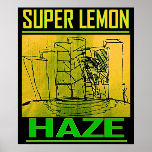 SUPER LEMON HAZE POSTER (Voorkant)