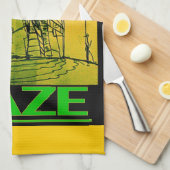 SUPER LEMON HAZE THEEDOEK (Quarter Fold)