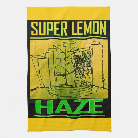 SUPER LEMON HAZE THEEDOEK (Verticaal)