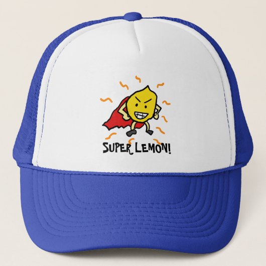 Super Lemon. vrachtwagenhoed Trucker Pet (Voorkant)