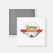 Super leraar, magneet (Voorkant / Achterkant)