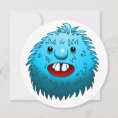 Super leuk en schattig wezen kaart (Achterkant)