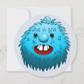 Super leuk en schattig wezen kaart (Achterkant)