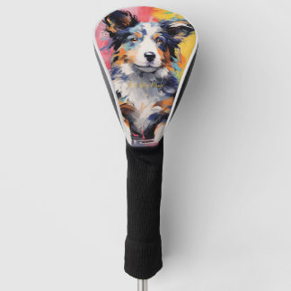 Super Leuke Border Collie Hond Puppy 003 - Xeno Lu Golfheadcover