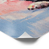 Super Leuke Boston Terrier Hond Puppy 005 - Xeno L Perfect Poster (Hoek)