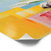 Super Leuke Chihuahua Hond Puppy 002 - Xeno Lucilf Perfect Poster (Hoek)