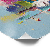 Super Leuke Chihuahua Hond Puppy 004 - Xeno Lucilf Perfect Poster (Hoek)