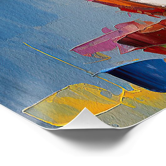 Super Leuke Chihuahua Hond Puppy 005 - Xeno Lucilf Perfect Poster (Hoek)