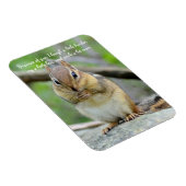 Super Leuke Chipmunk Vriendschap Quote Magneet (Rechterzijde)