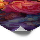 super leuke eenhoorn party Poster (Hoek)