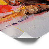 Super Leuke Goldendoodle Hond Puppy 004 - Xeno Luc Perfect Poster (Hoek)