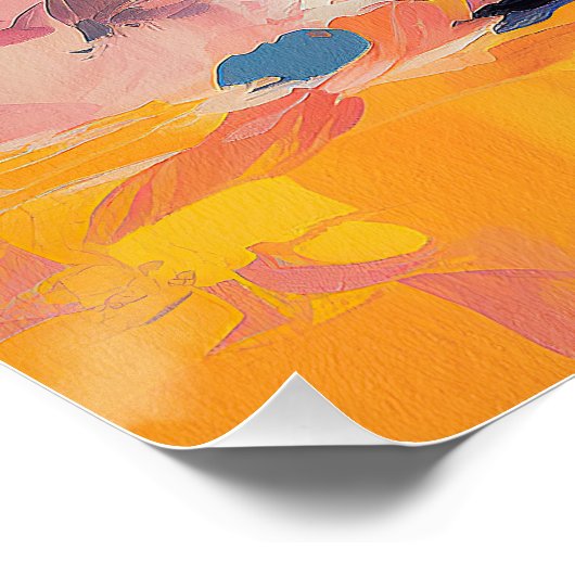 Super Leuke Maltese Hond Puppy 003 - Xeno Lucilfer Perfect Poster (Hoek)