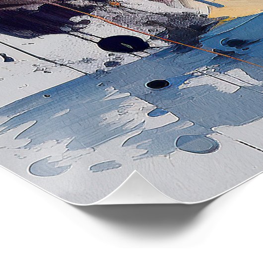 Super Leuke Maltese Hond Puppy 005 - Xeno Lucilfer Perfect Poster (Hoek)