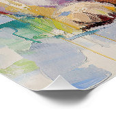 Super Leuke Siberische Husky Hond Puppy 004 - Xeno Perfect Poster (Hoek)