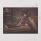 Super leuke teckel kaart (Voorkant)