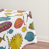 Super leuke vis tafelkleed (Voorbeeld)