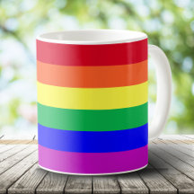 Super levendige heldere kleuren Gay Pride Regenboo