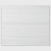 Super Licht Wit Houten Rustiek Graan Boards Patroo Cadeaupapier (Vlak)