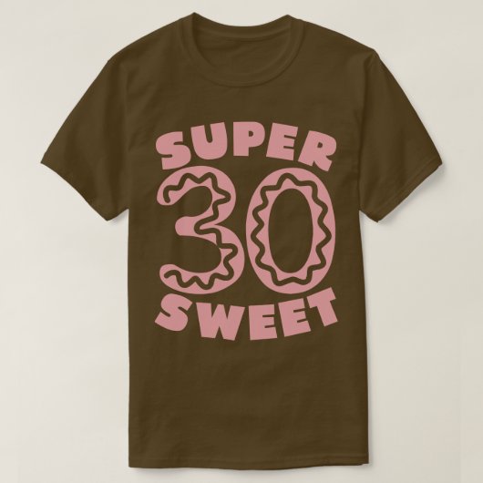 Super Lief 30 Donu T-shirt (Design voorkant)
