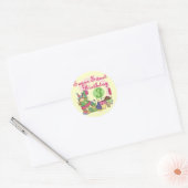 Super Lief 3e Verjaardag Tshirts en geschenken Ronde Sticker (Envelop)