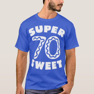 Super Lief 70 Verjaardag Icing 2 T-shirt