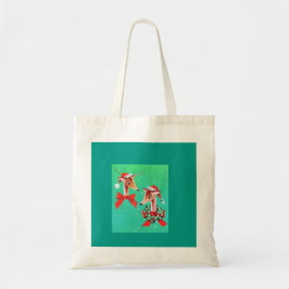 Super lief  rendier kerst tote bag