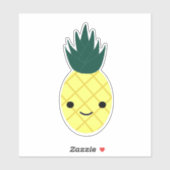 Super Lieve Kawaii Ananas Sticker (Vel)