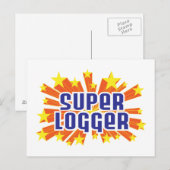 Super Logger Briefkaart (Voorkant / Achterkant)