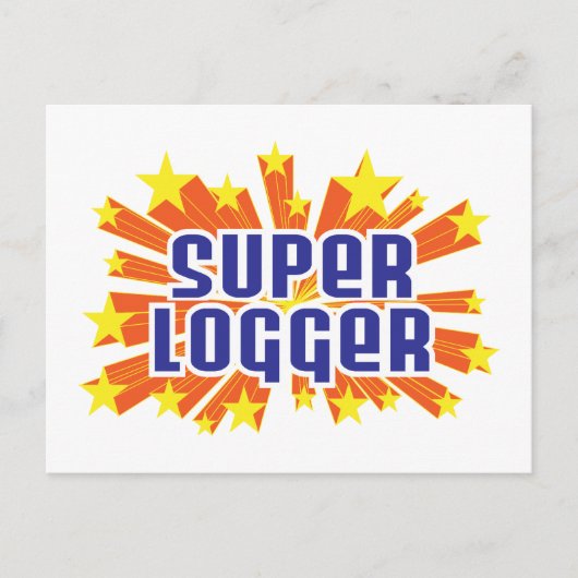 Super Logger Briefkaart (Voorkant)