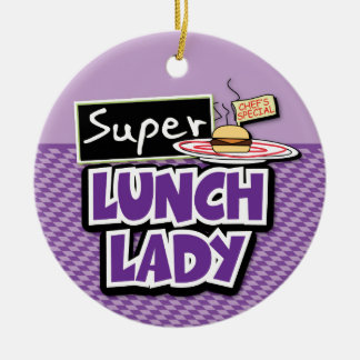Super Lunchdame Keramisch Ornament