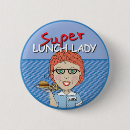 Super Lunchdame Ronde Button 5,7 Cm