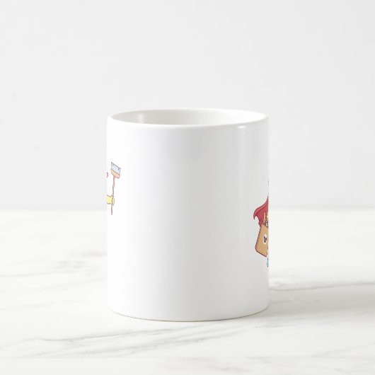 Super Ma, Funny Moederdag koffie mok (Center)