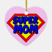 Super Ma Heart Shaped Ornament (Voorkant)