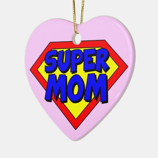Super Ma Heart Shaped Ornament (Links)