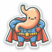 super maag sticker (Voorkant)