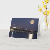 Super Maan die in Cleveland, Ohio plaatsen Kaart (Gele Bloem)