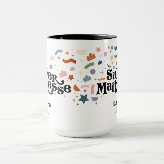 Super Maîtresse Two-Tone Coffee Mok (Midden)