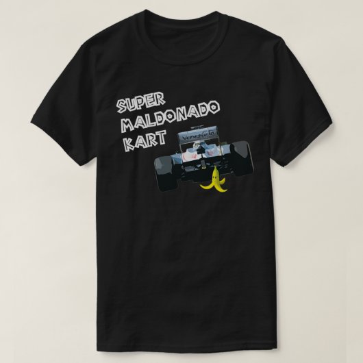 Super Maldonado Kart Classic TShirt (Design voorkant)