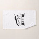 Super Mam Bad Handdoek (Handdoek)