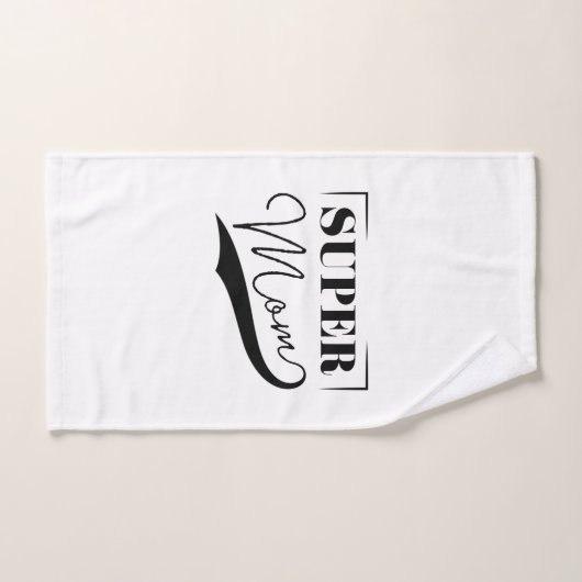Super Mam Bad Handdoek (Handdoek)