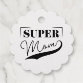 Super Mam Bedankjes Labels (Achterkant)