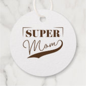 Super Mam Bedankjes Labels (Achterkant)