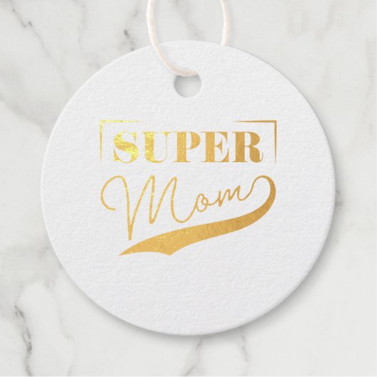 Super Mam Bedankjes Labels (Voorkant)