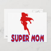 Super Mam Briefkaart (Voorkant / Achterkant)