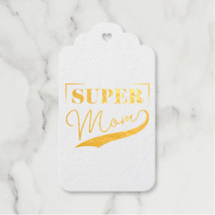 Super Mam Cadeaulabels