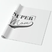 Super Mam Cadeaupapier (Uitgerold)