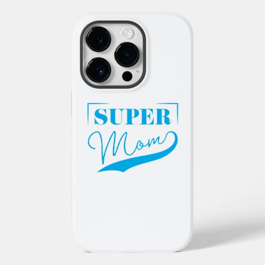 Super Mam Case-Mate iPhone Case (Achterkant)