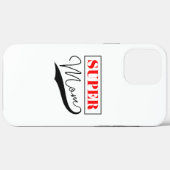 Super Mam Case-Mate iPhone Case (Achterkant (horizontaal))