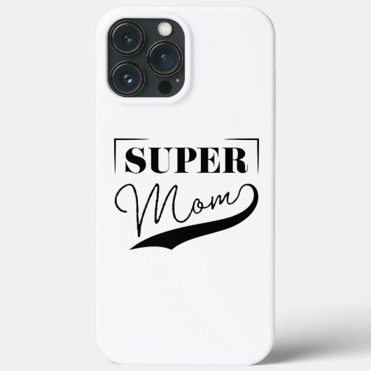 Super Mam Case-Mate iPhone Case (Achterkant)